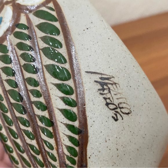 TONALA Mexican Folk Art Pottery Large Duck Sculpture Figurine Decor - Picture 8 of 14